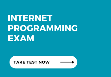 Internet Programming exam